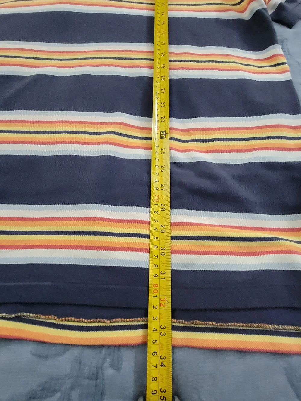 Polo by Ralph Lauren Men’s Navy Striped Polo Shirt